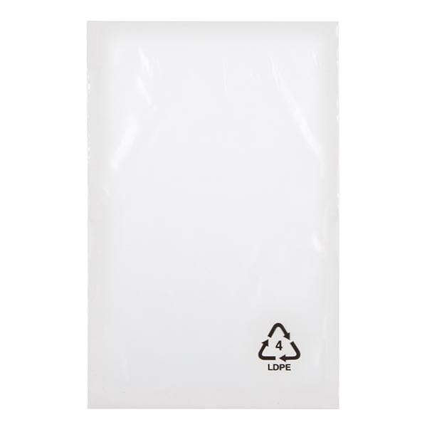 100 LDPE-Flachbeutel, 250 x 350