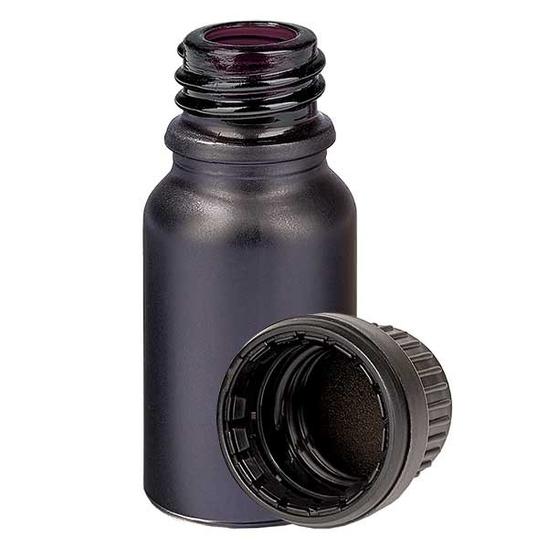 10ml Flasche 11mm SV OV BlackLine UT18/10 UNiTWIST