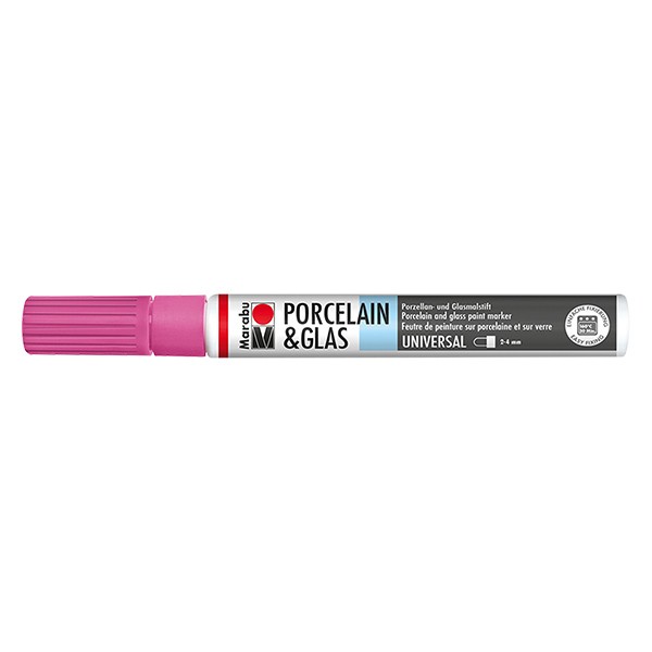 Malstift Rosa 2-4mm für Glas/Porzellan