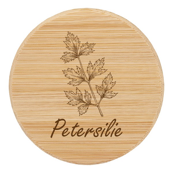 Holzdeckel &quot;Petersilie&quot; für WECK RR60