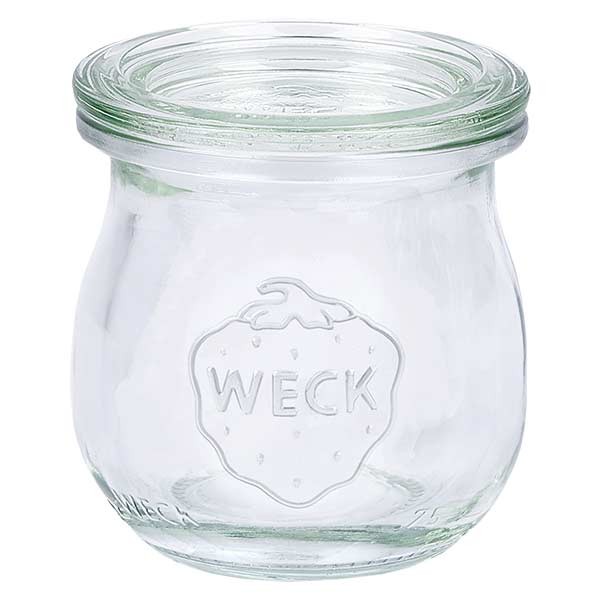 WECK-Mini-Tulpenglas 75ml mit Glasdeckel