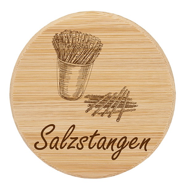 Holzdeckel &quot;Salzstangen&quot; für WECK RR100