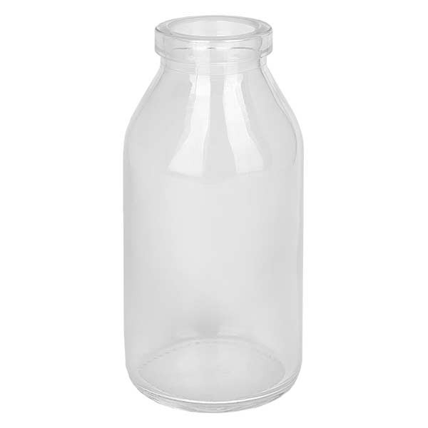 Korkenflasche Round 100ml klar, Öffnung 22mm, ohne Korken 22/26