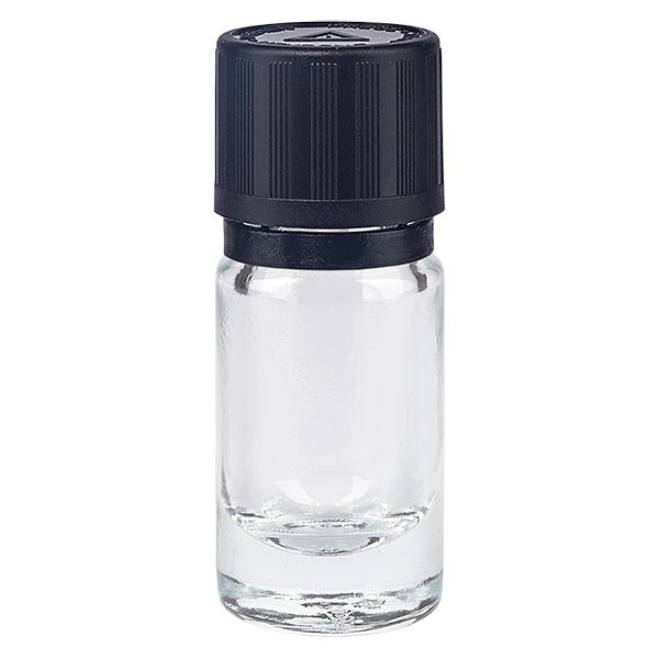 Apotflasche klar 5ml Tropfv. Pr. 1mm s. KiSi Bliwa OV