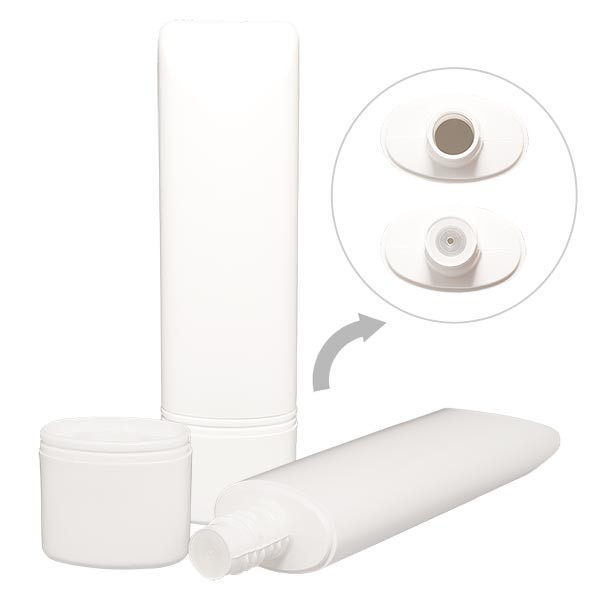 Standtube 50ml weiss HD/LDPE incl Standverschluss