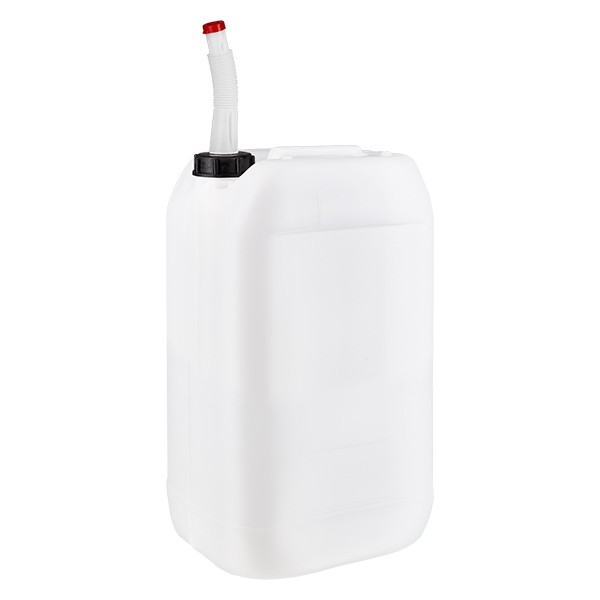 Kanister 15 Liter mit Auslaufrohr flex