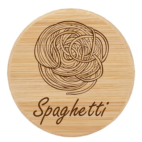 Holzdeckel &quot;Spaghetti&quot; für WECK RR100